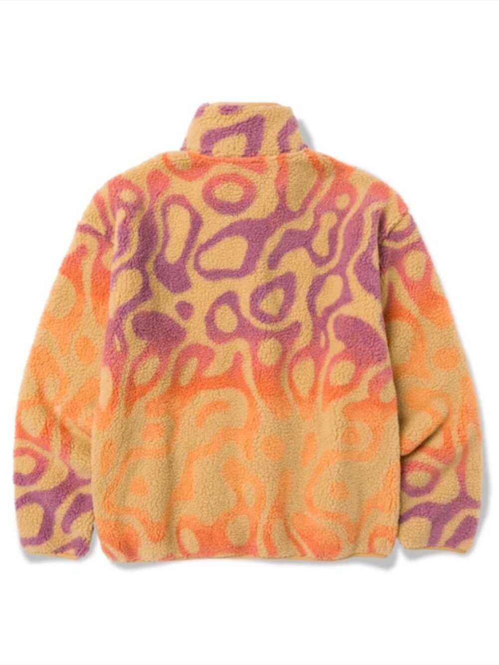 Parks Project Yellowstone Geysers Ombre High Pile Fleece in Ombre Medium